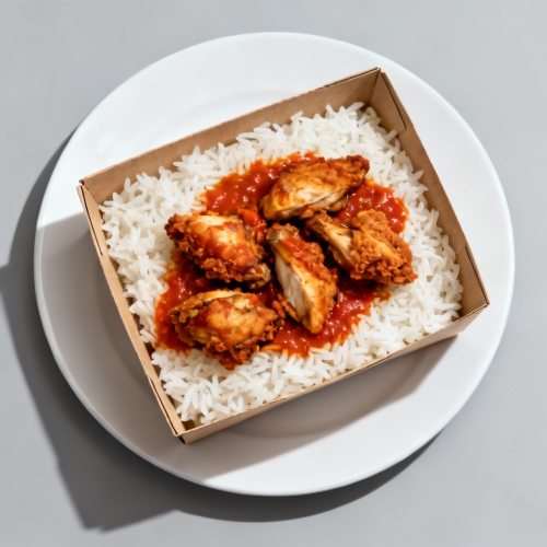 Peri Chicken Rice Box 