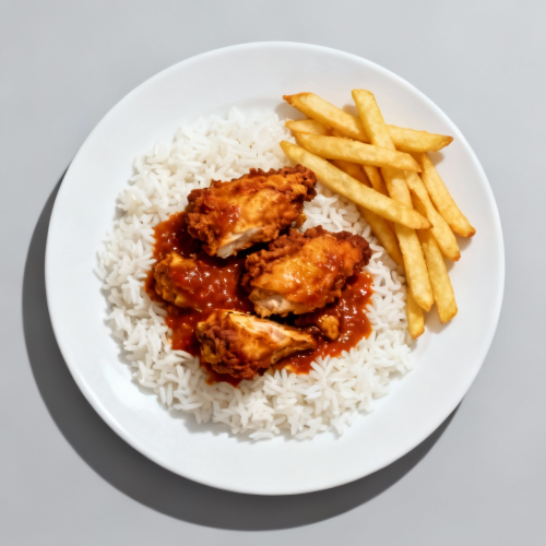 Peri Chicken Rice Box Meal 