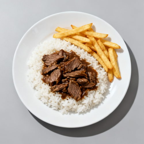 Beef Donner Rice Box Meal 