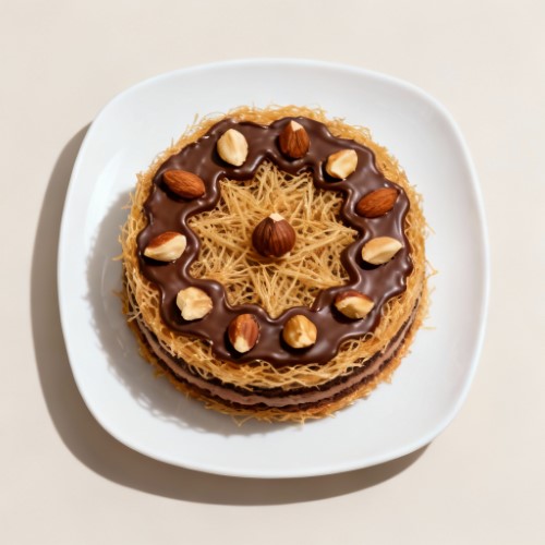 Viral Dubai Chocolate Hazelnut Crunch Kanafah 