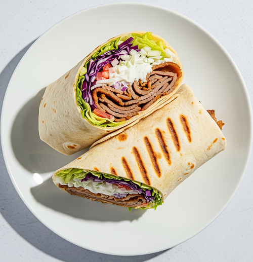 Beef Donner Wrap 
