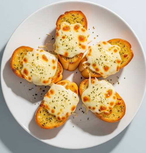 Garlic Bread Baguette With Cheese 