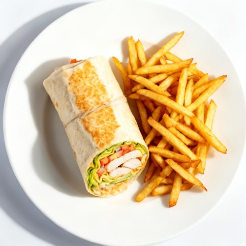 Fried Chicken Wrap Meal 