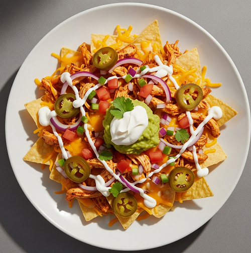 Peri Chicken Nachos 