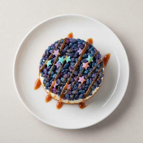 Galaxy Caramel Rice Crispy Cake 
