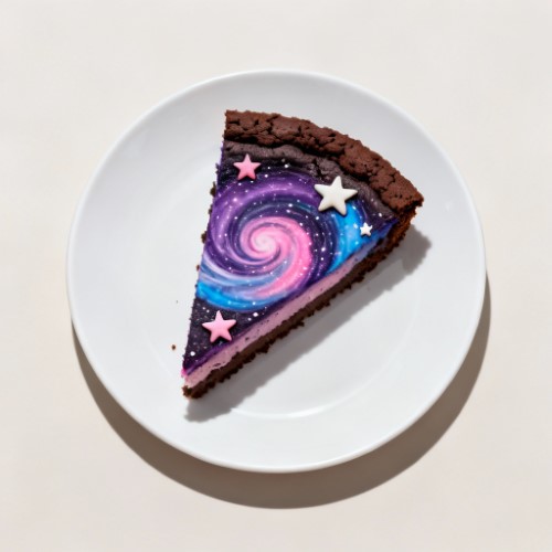 Galaxy Cookie Pie Slice 